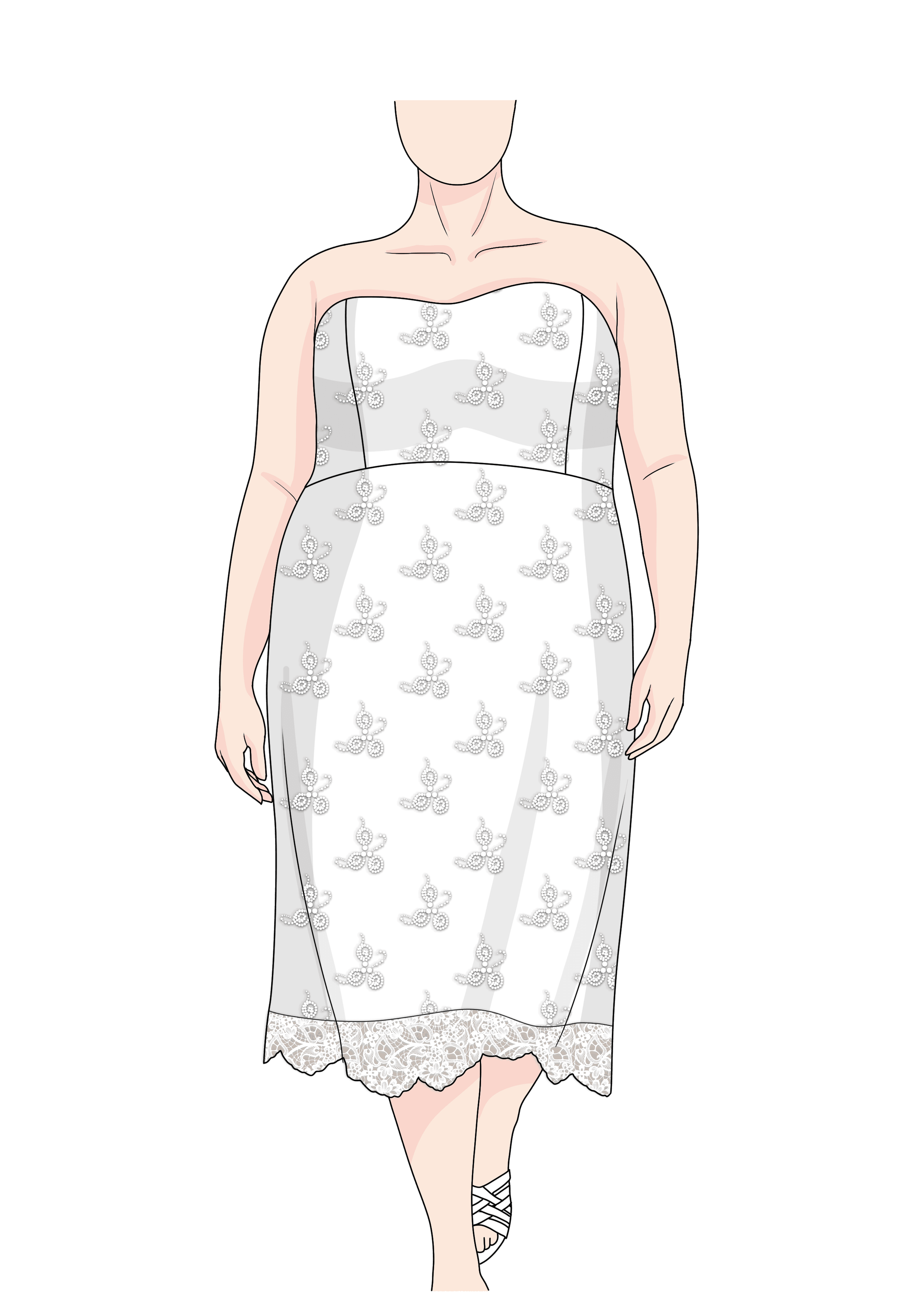 Vintage Lace Sweetheart